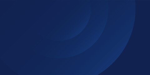 Obraz premium Abstract blue simple glowing geometric lines on dark blue background. creative art geometric concept art