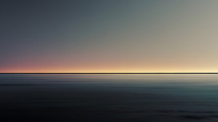 Abstract Minimal Dark Gradient Background with Soft Horizon Glow