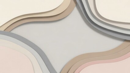 Kids Birthday Abstract background with flowing curved shapes | Birthday, party, background, kids.