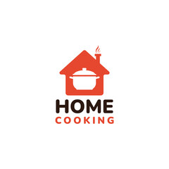 Home Cooking Logo Vector Simple