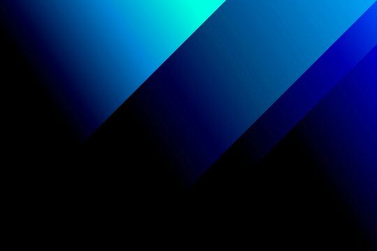 Modern abstract blue and black geometric gradient background vector illustration for technology, digital design, web projects, and dark mode interfaces, offering a dynamic vibrant visual display.