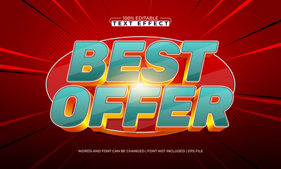 best offer editable text effect for ecommerce and online shop design