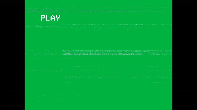 TV static with alpha channel