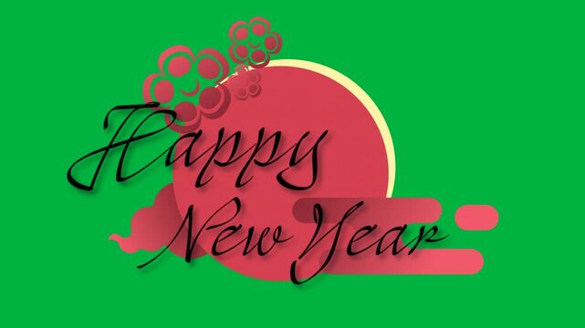 Chinese New Year Animation with Alpha Channel