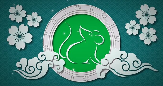 Chinese New Year Animation with Alpha Channel