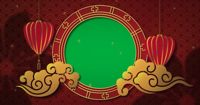 Chinese New Year Animation with Alpha Channel