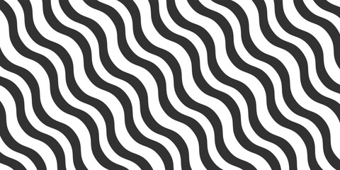 Fototapeta premium Slash line. Border with diagonal lines. Angle of tilt stripes. Black pattern of footer isolated vector on white background.