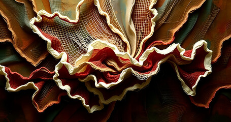 close up of an abstract background