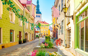 Tallinn old town, Estonia