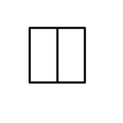 vector illustration of a blank board