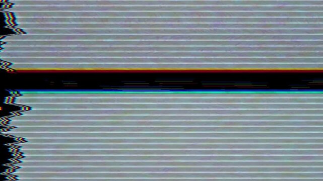 Seamless VHS transition effect with smooth analog glitches and tape noise, ideal for professional retro video production.