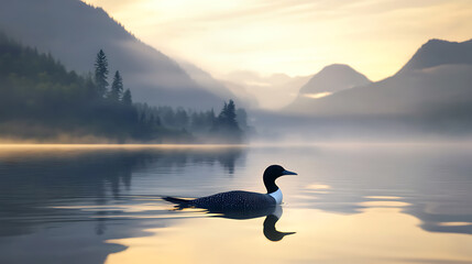 sunrise in the mountains