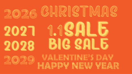 Upcoming holidays and sales