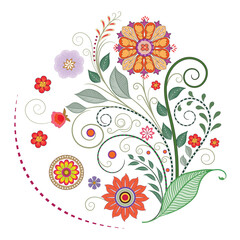 Graphic elements for vector design. Swirl vintage elements decorative ornamental design illustration. 