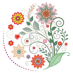 Graphic elements for vector design. Swirl vintage elements decorative ornamental design illustration. 