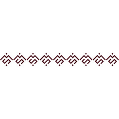 Tribal Ethnic Border Pattern