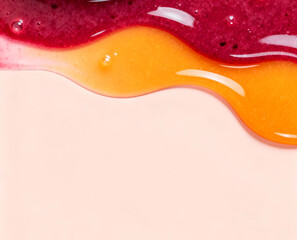Vibrant Smoothie Wave Design For Clean Premium Visual Background