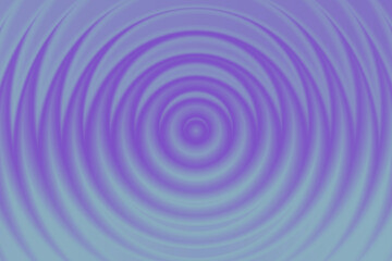 Abstract swirling purple and blue concentric circles illustration