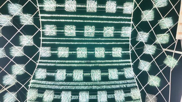 Fabulous light view in Sheikh Zayed Festival
