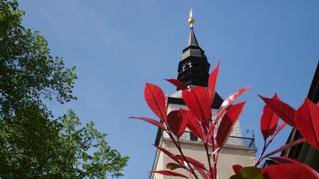 The city tower's bell tower, Trnava, Slovakia