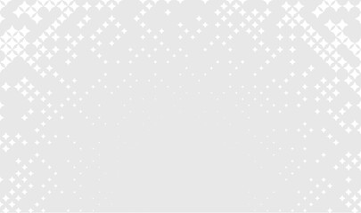 Comic dot background gradient effect vector wave noise design. Halftone dot grid grain overlay white cartoon pattern.