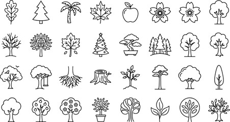 Vintage vector set of flower and plant silhouettes with decorative cross pattern elements for design and wallpaper use