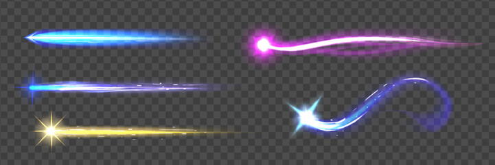 Colorful trail effects © Siam