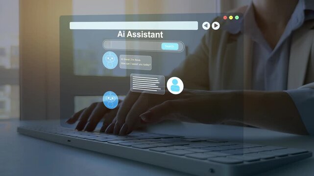 AI Agents and assistants. Ai Content Generator. Interaction with the Ai assistant to solve some tasks more easily. Image generator, documents, marketing and advertising, bot writing and coding	