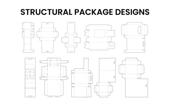 Structural Package Designs Technical Drawings.