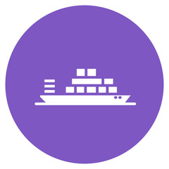 Obraz premium Port icon vector image. Can be used for Supply Chain.