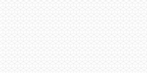 Vector abstract square modern tech grid line box. metal cube creative geometric fabric wall tiles gradient web triangle diamond honeycomb hexagon art decorative textile design.