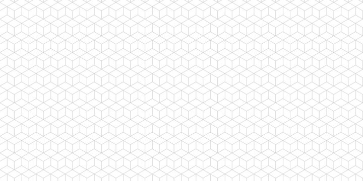 Vector abstract square modern tech grid line box. metal cube creative geometric fabric wall tiles gradient web triangle diamond honeycomb hexagon art decorative textile design.