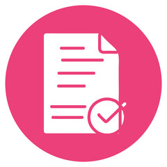 Fototapeta premium After Action Report icon vector image. Can be used for Crisis Mangement.