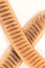 Suche strąki roślin, martwa natura, tapeta, dekoracja. 