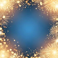 abstract background with fireworks