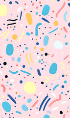 Tile or carpet pattern background with decorative, symmetrical elements. Ideal for wallpaper, textiles, or digital design projects.