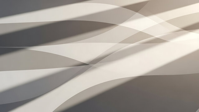 "abstract shadow overlay background, soft curved shadow shapes, minimal neutral palette, modern stock photo style--v 6.1 --ar 16:9 --q 2""