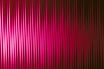 Glass ripple texture with dark gradient background and vivid red, blue, and lilac light streaks. Futuristic distortion, moody abstract glow, reeded vertical blur. Vector illustration