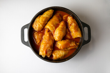 Stuffed Cabbage Rolls In Pot
