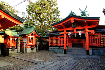 Obraz premium 京都 伏見稲荷大社 東丸神社