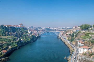Porto in Portugal, its streets and monuments