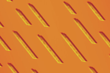 Yellow orange lines striped background for decoration