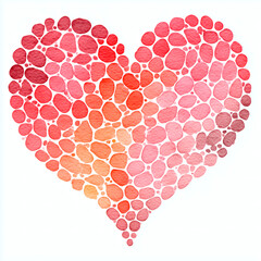 Coraz&oacute;n hecho con puntos