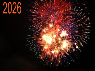 Feuerwerk Neujahr 2026