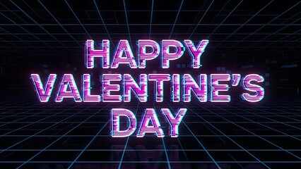 Pastel pink hearts and blue dots on yellow background