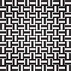 black and white striped lines seamless pattern vector illustration