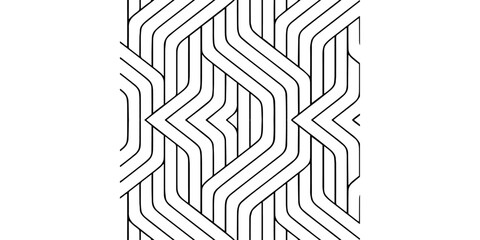 Seamless Abstract Geometric Pattern Vector Design, Arabic, Decorative Seamless Pattern Vector Background Design template. Colored, White, Black Pattern.