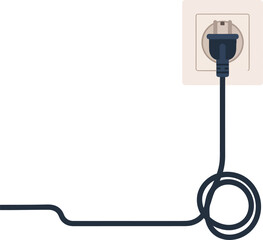 Electric Plug Power Connection Vector