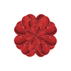 Fiore tridimensionale 