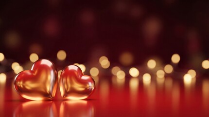 heart shaped candles